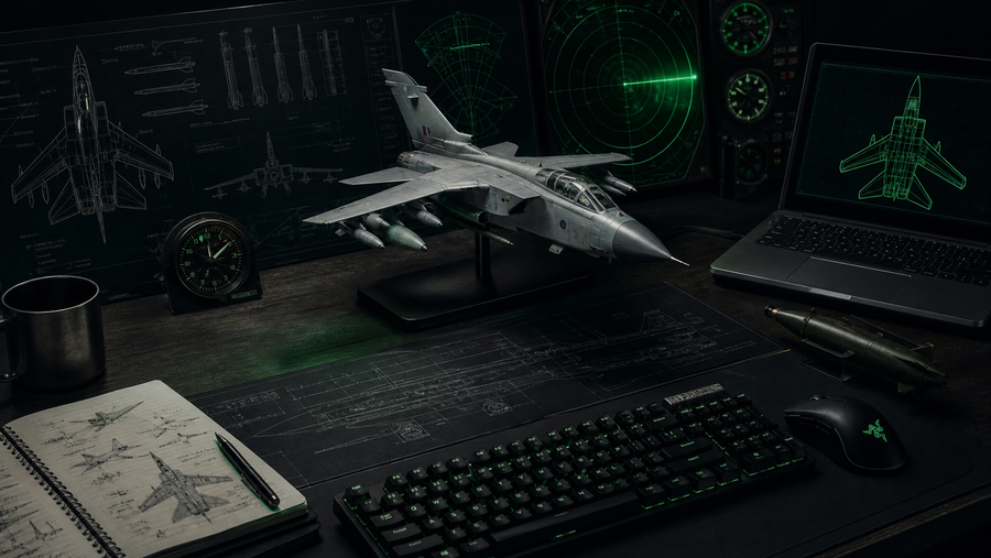FGR4 Aviation generated hero image for Tornado GR4 Fact File: Why the RAF Strike Jet Still Feels Right on the Desk
