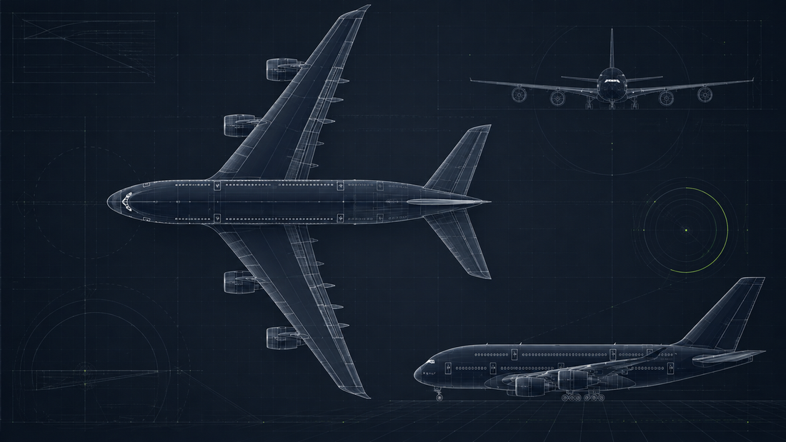 The Airbus A380-800: scale, twin-deck architecture and aviation design featured image