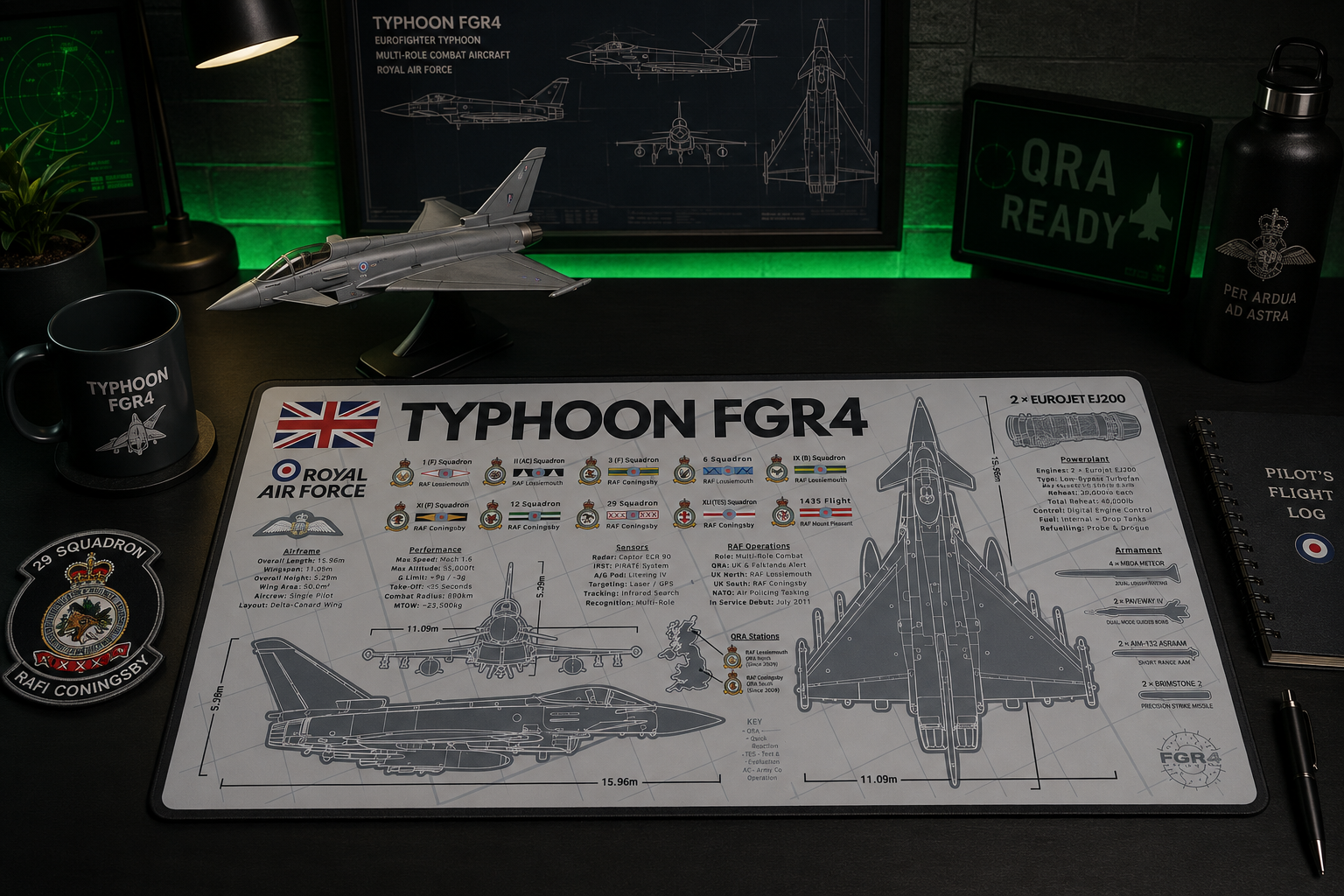 Typhoon FGR4 Fact File: RAF Role, Design and Key Details