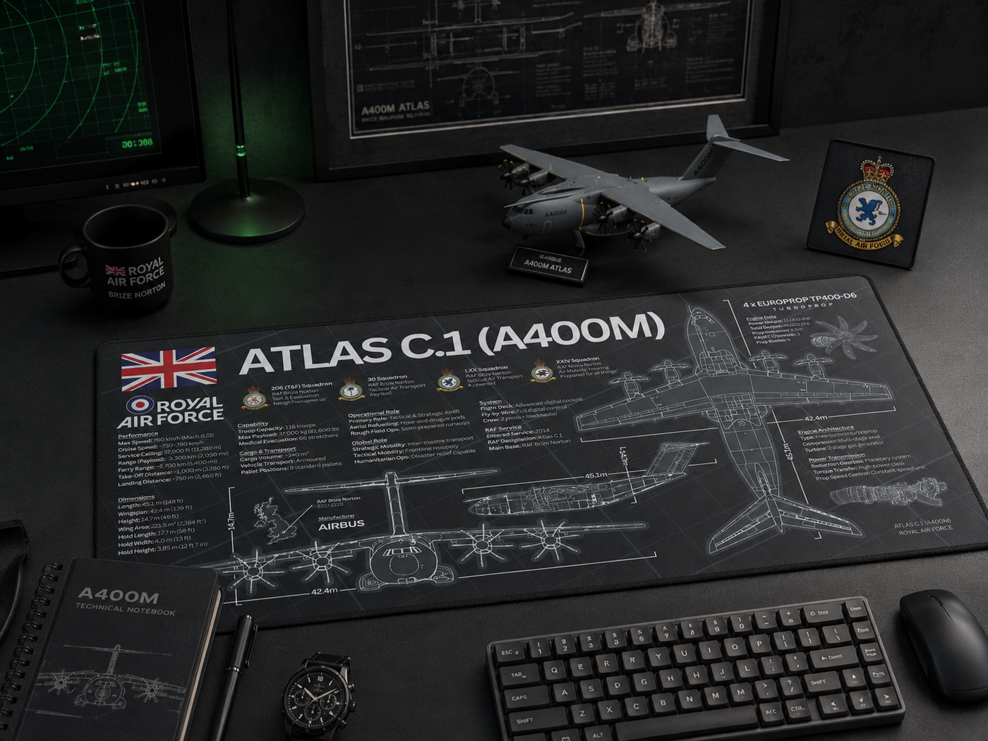 A400M Atlas C.1 Fact File: The RAF’s Tactical Airlifter