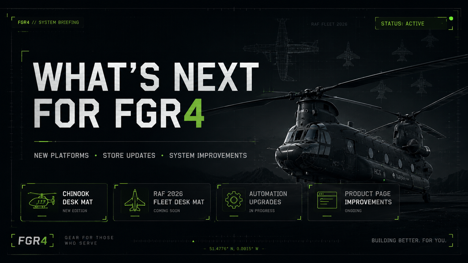 What’s Next for FGR4: New Aircraft, New Systems, Same Design Discipline
