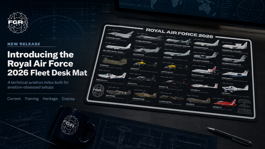 Introducing the Royal Air Force 2026 Fleet Desk Mat