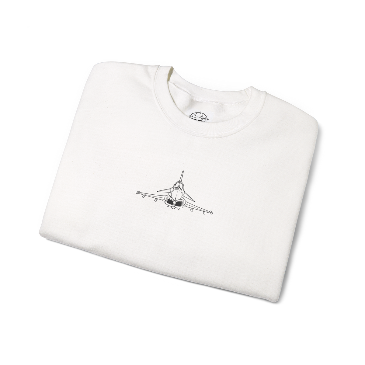 FGR4 Head-On Typhoon Out of My Way white sweatshirt folded detail