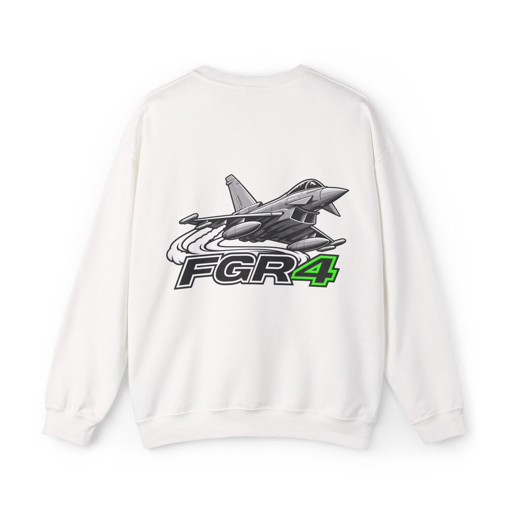 FGR4 Graphic Logo white sweatshirt back