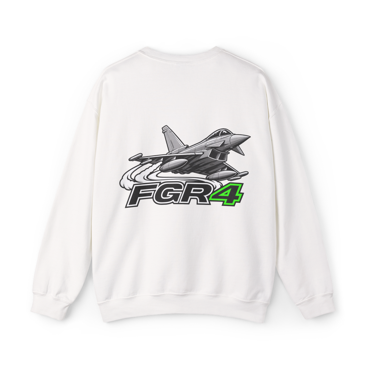 FGR4 Graphic Logo white sweatshirt back