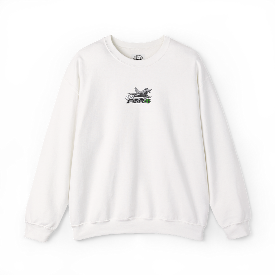 FGR4 Graphic Logo white sweatshirt front