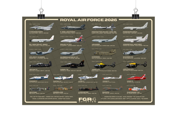 Royal Air Force 2026 Fleet Poster