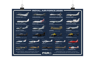 Royal Air Force 2026 Fleet Poster