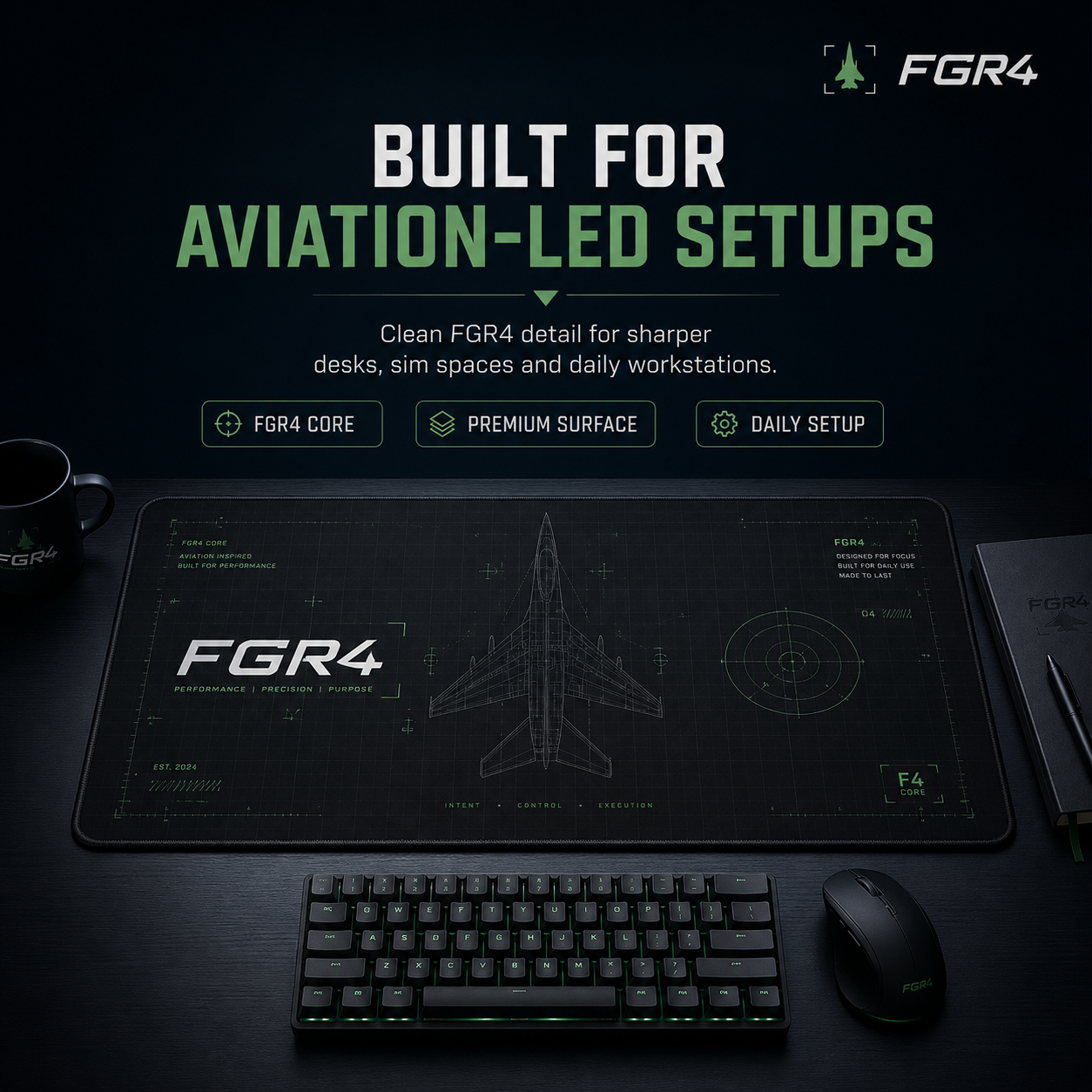 FGR4 Aviation Logo Deskmat aircraft visual 1