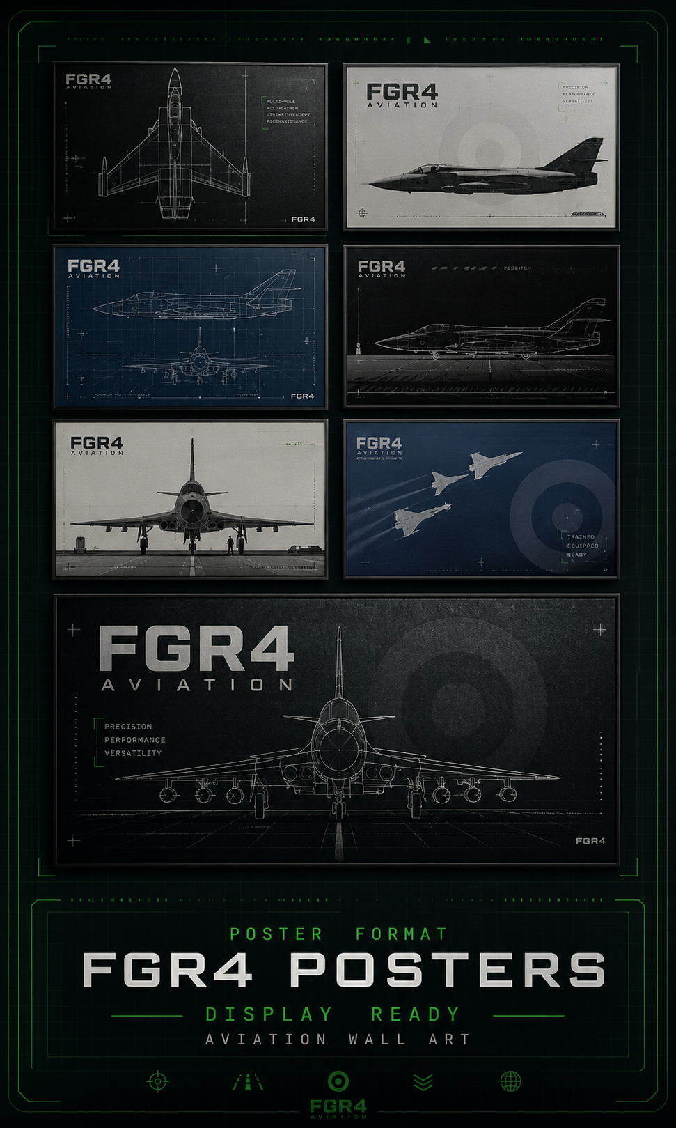 Display-ready wall art