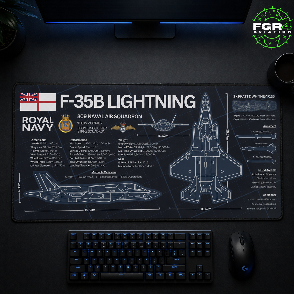 Fifth-generation detail. Built for the desk.