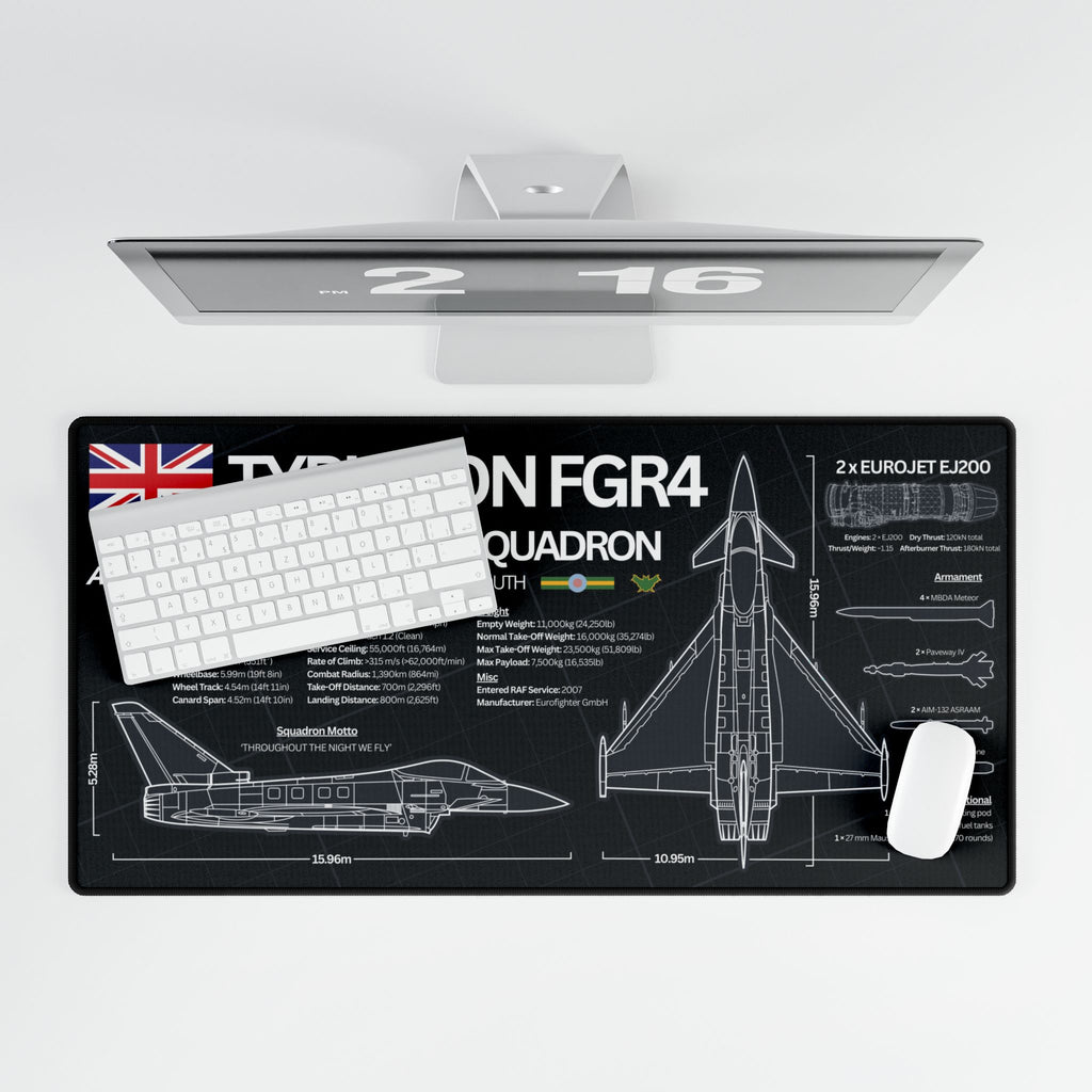 Squadron Edition RAF Typhoon FGR4 Desk Mat