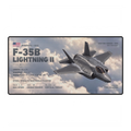 F-35B Lightning II Vector Series Daylight desk mat with aircraft flying through cloud