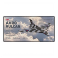 Avro Vulcan Vector Series Daylight desk mat with aircraft flying through cloud