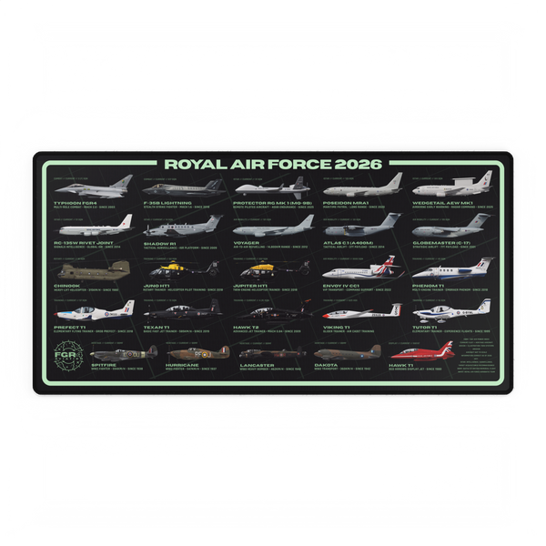 Royal Air Force 2026 Fleet Desk Mat – product artwork view 5