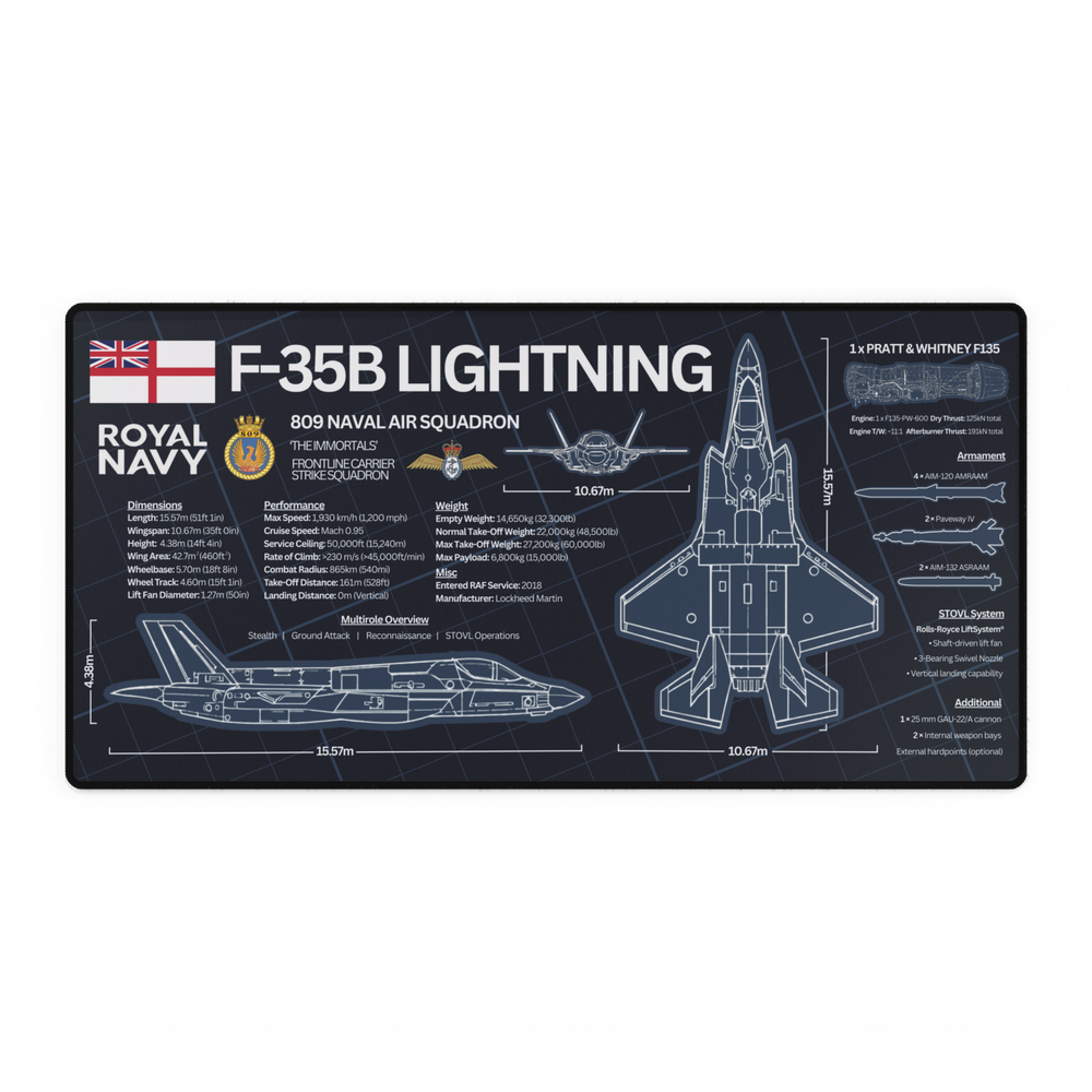 Royal Navy F-35B Lightning Desk Mat product image 2