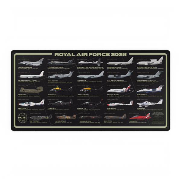 Royal Air Force 2026 Fleet Desk Mat – product artwork view 6