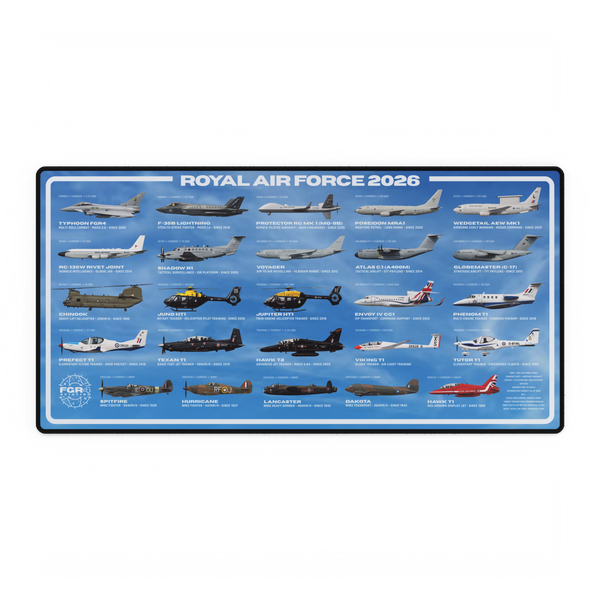 Royal Air Force 2026 Fleet Desk Mat – Daylight Sky edition