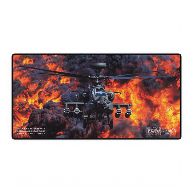 AH-64E Apache Desk Mat