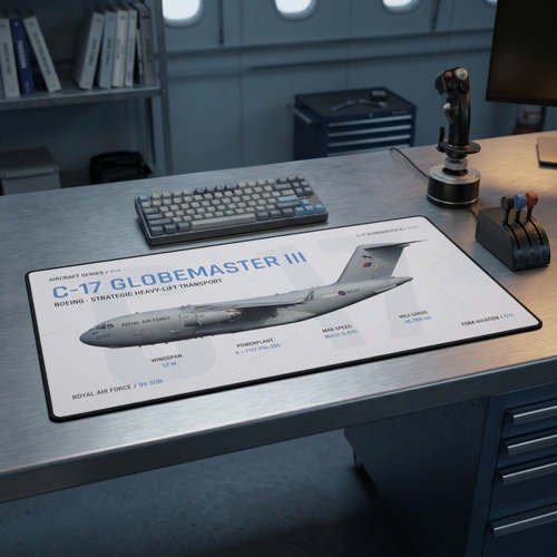 C-17 Globemaster III Aircraft Desk Mat